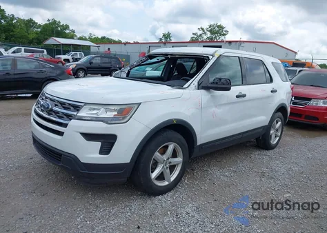 2019 Ford Explorer z USA, uszkodzony, nr VIN 1FM5K8B89KGA77652